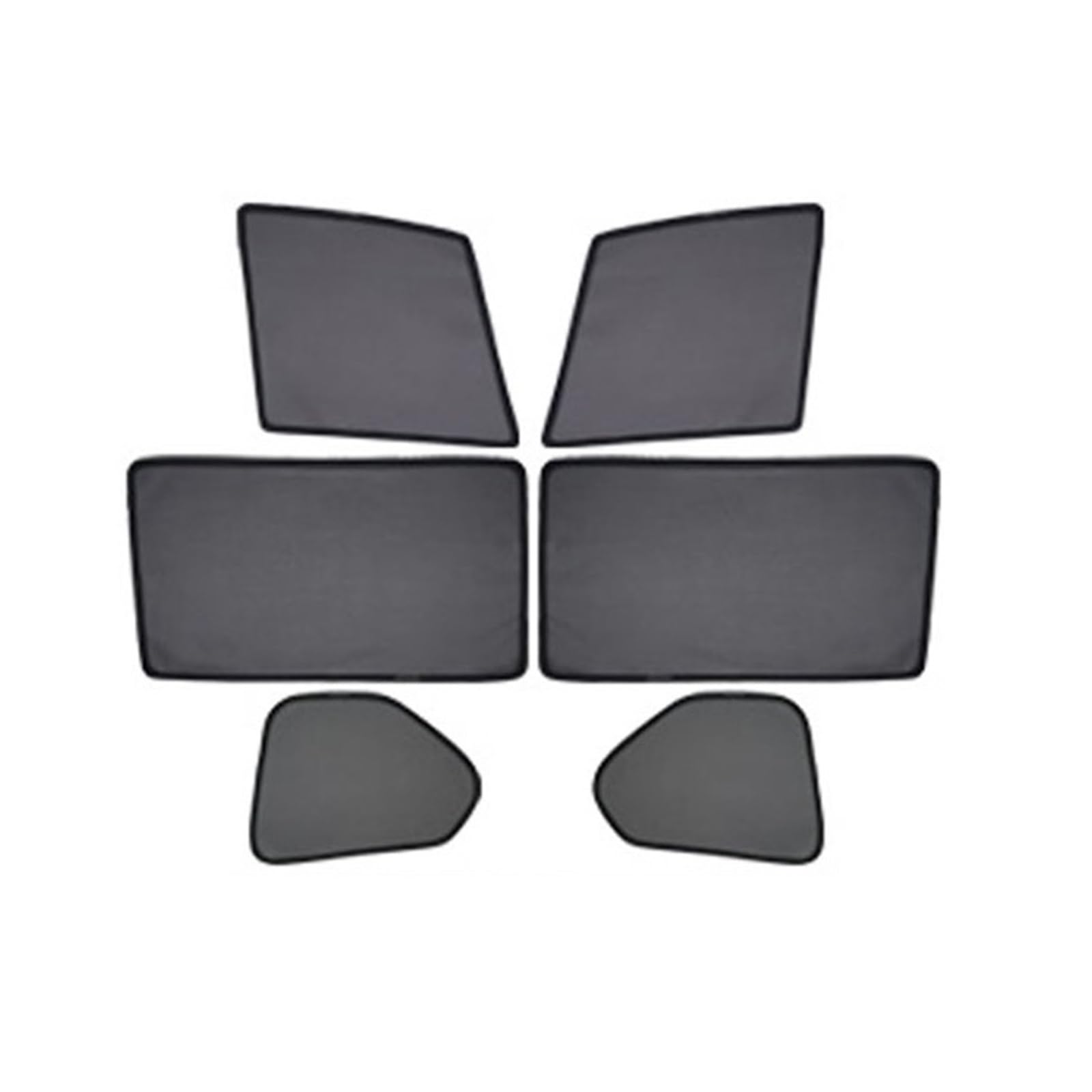 Protector Solar Lateral Coche para CR-V III 2007 2008 2009 2010 2011 Coche Magnético Parasoles Parabrisas Delantero Cortina De Malla Trasera Parasol De Ventana Lateral Parasol de Coche(6PCS)