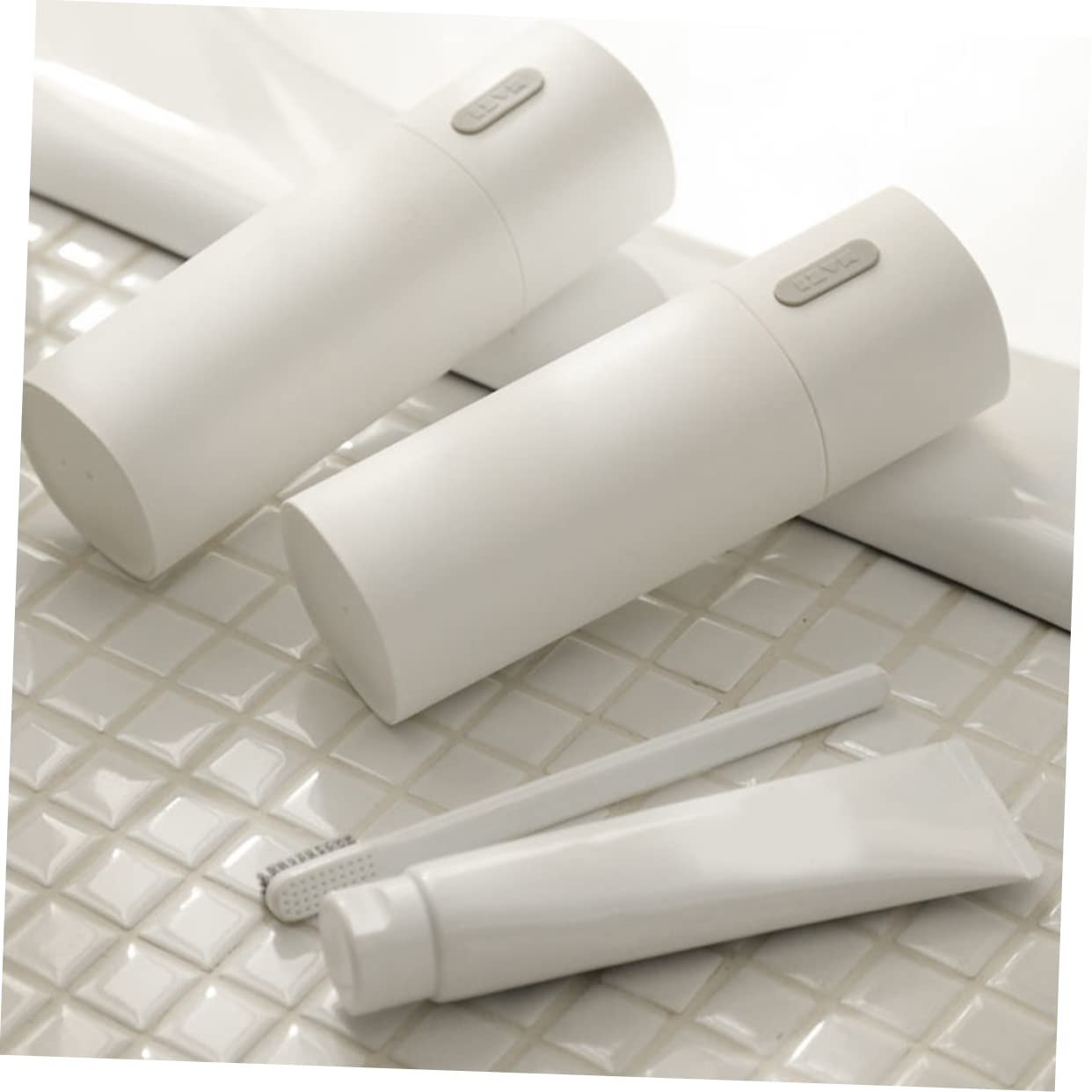 Juego de 5 cepillos de de Viaje, Color, White, 19.8X6.2X6.2CM, Organizador de Bolsas