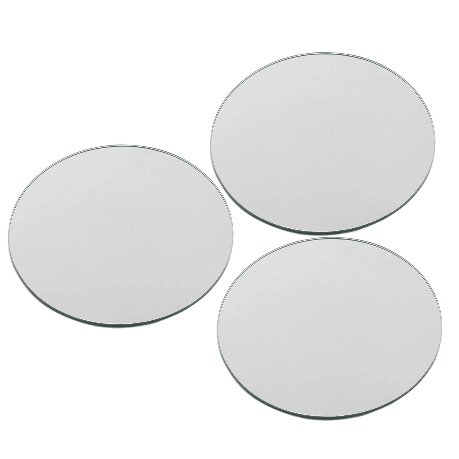 Silver Decorative Mirror Trays Candle Plate 3Pcs for Wall Decor Home Accent|Home & Garden|Kitchen, Dining & Bar|Dinnerware & Serving Dishes|Trays