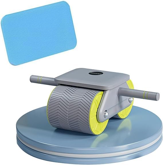 Riveira AB Wheel Roller with Automatic Rebound Assistance and Resistance Springs - Ergonomic Handle - Perfect Home Gym Equipment for Men and Women-picture-22