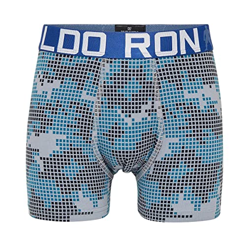 CR7 Boy's Travel Bag, Value 5-Pack Cotton Blend Trunks, Small age 4-6 Multicolor3