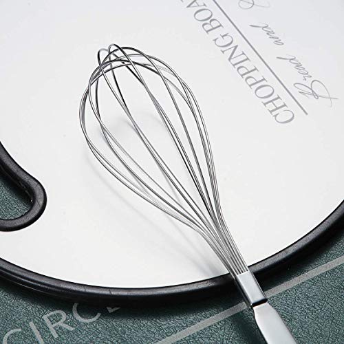 Image of Whisk, Berglander Whisks For Cooking, Stainless Steel Balloon Whisk, Sturdy Kitchen Wire Whisk Set for Cooking, Baking, Blending, Whisking, Beating, Stirring, Dishwasher Safe, Easy to Clean