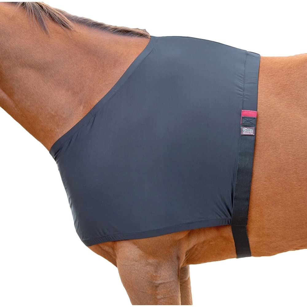 Shires Anti-Rub Stretch Vest - Black Cob