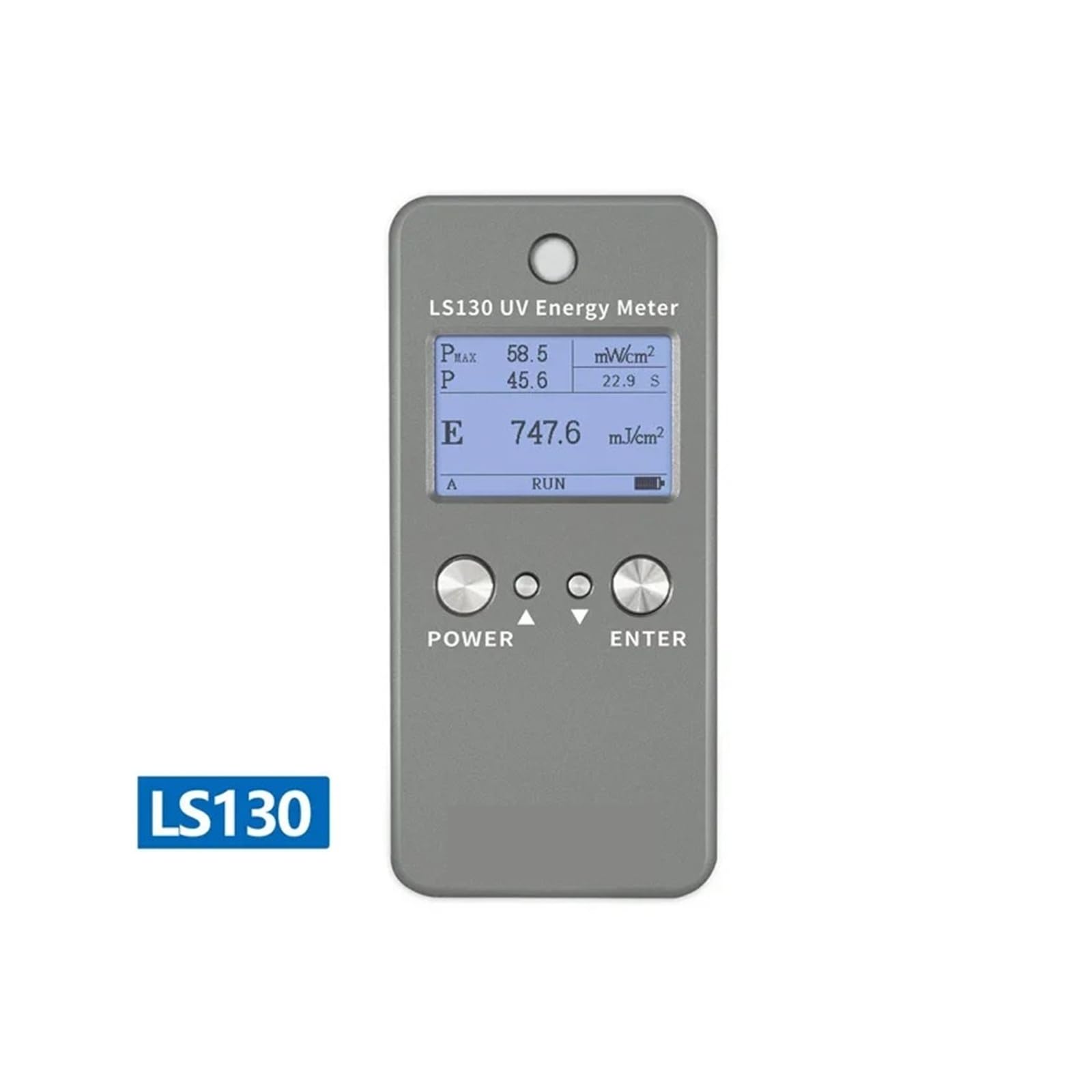 Integrador de medidor de luz UV LS130 315-400nm 0-2000mW/cm² | Prueba de energía de irradiancia de intensidad de radiación UVA