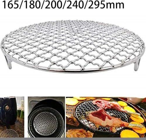 Grille de refroidissement de cuisine ronde plaque inox de cuisson four