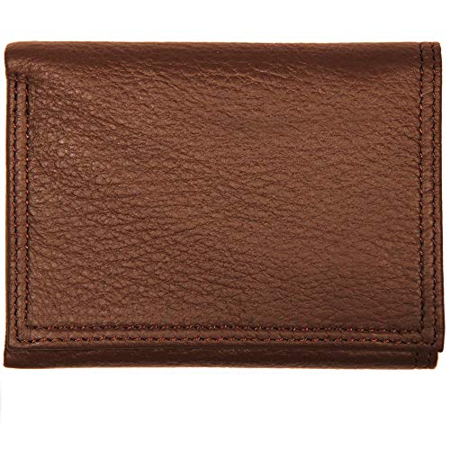 Men's All Leather Deerskin Trifold Wallet
