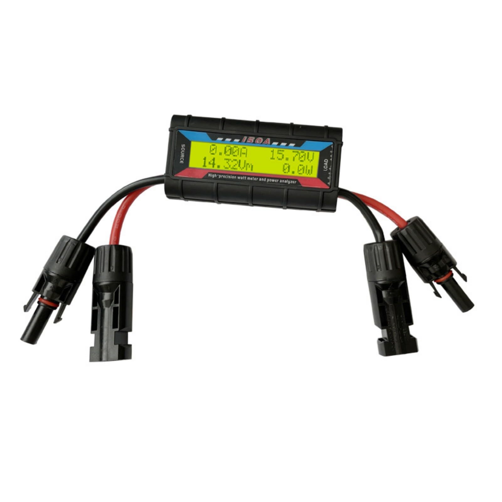 Extent 200A Photovoltaic Current Measurement Device High Accuracy LCD Display for Renewable Applications Flight Measurement Tool