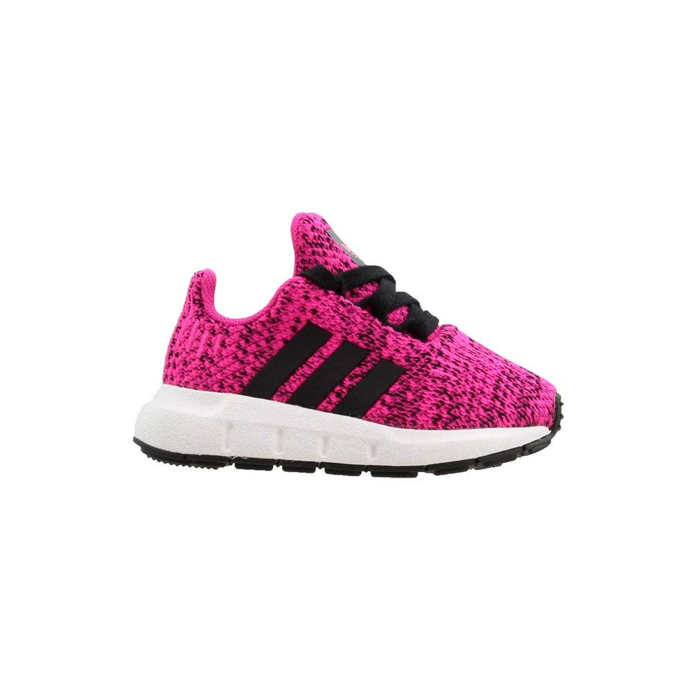 adidas Kids Swift Run I Sneaker (Toddler),Pink,6