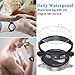 HAANILKYI [6+6 Pack for Samsung Galaxy Watch 7 Screen Protector Case 40mm, Anti-Fog Tempered Glass & Hard PC Bumper Cover Set for Galaxy Watch7 40mm Accessories, Waterproof