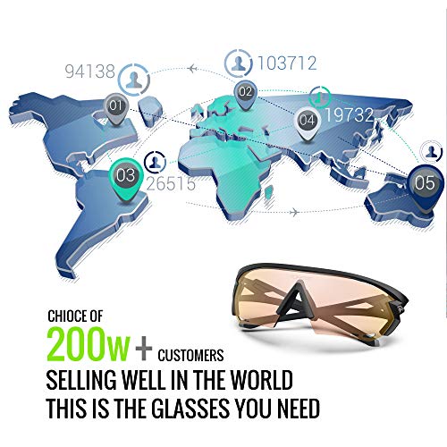 TOREGE TR18 Cyber-Punk Polarized Sunglasses — view 4