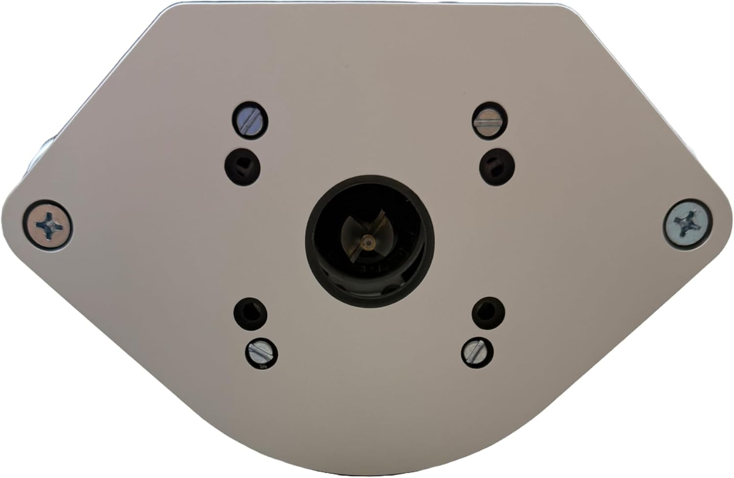 Woodhaven 8351 Trim/Compact/Palm Router Baseplate w/ 2" Bit Hole for DeWalt or PC450 Router Durable Solid White Phenolic w/Hardware Made in the USA