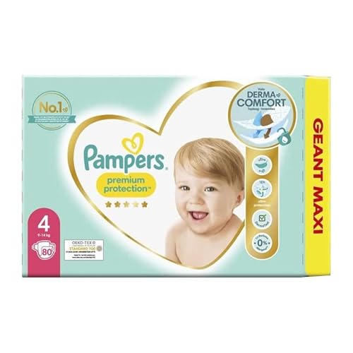 PAMPERS Premium Protection Taille 4 - 80 Couches