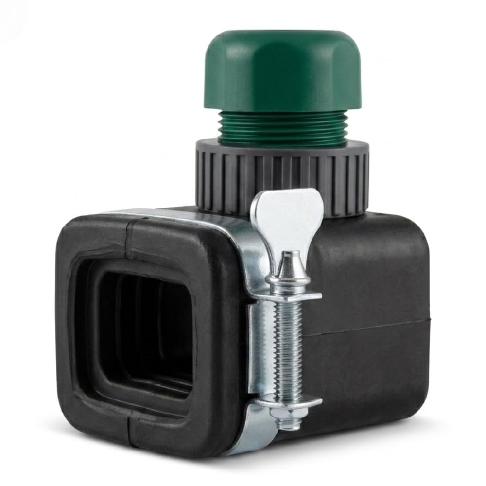 Sizi Large Square Mixer Tap Connector | Kitchen Garden Hose Pipe Fitting Watering - Suitable for Kitchen Taps Easy Quick Strong Leak Free Durable Water