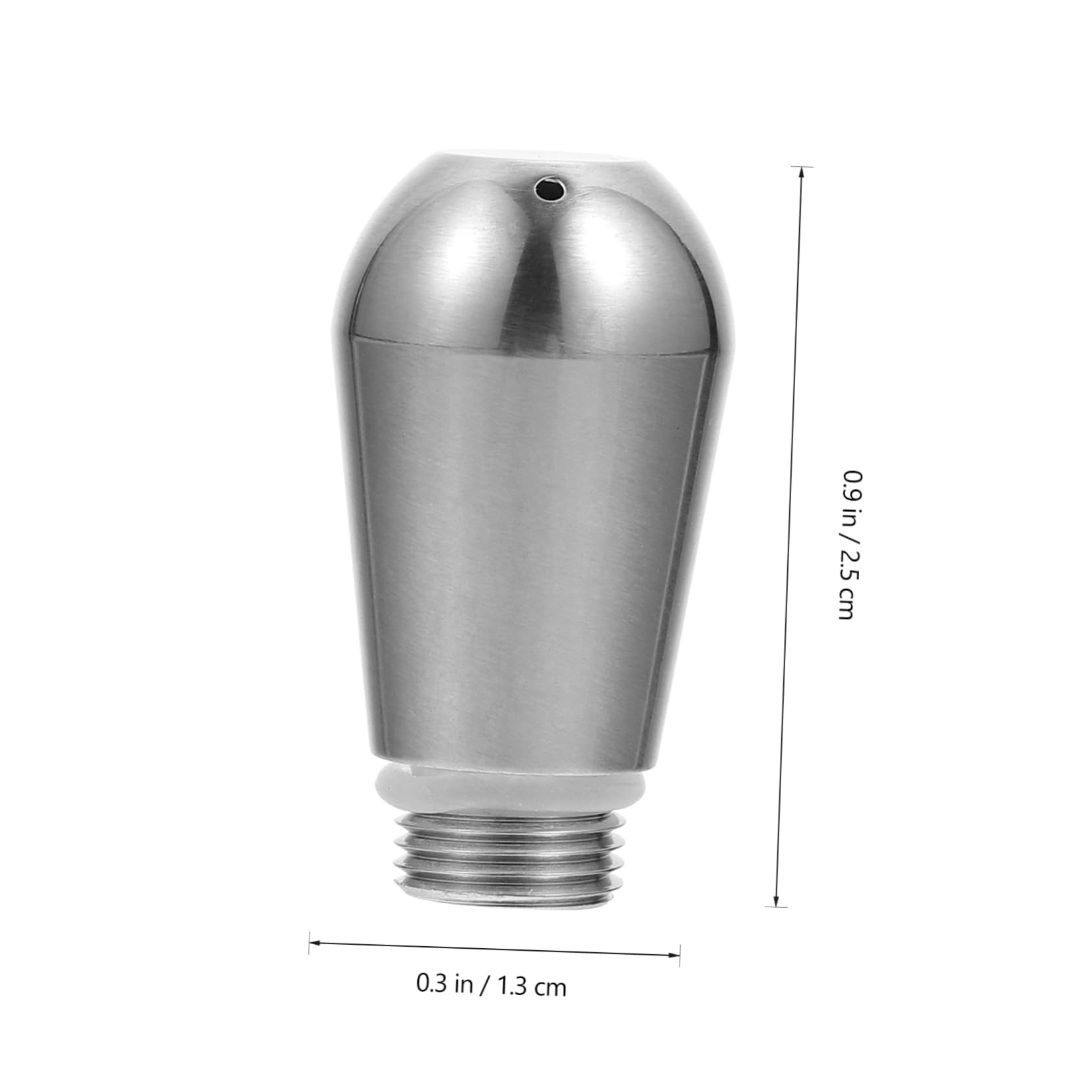 Cabilock Cafetera Espresso 3 Piezas boquilla de vapor accesorios para cafeteras leche accesorios de café maquina de cafe accesorio para cafetera caños de cafetera de acero inoxidable Metal