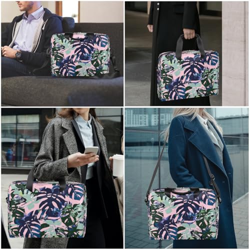 Bolsa para laptop camuflaje tropical hojas de palma miniatura 7
