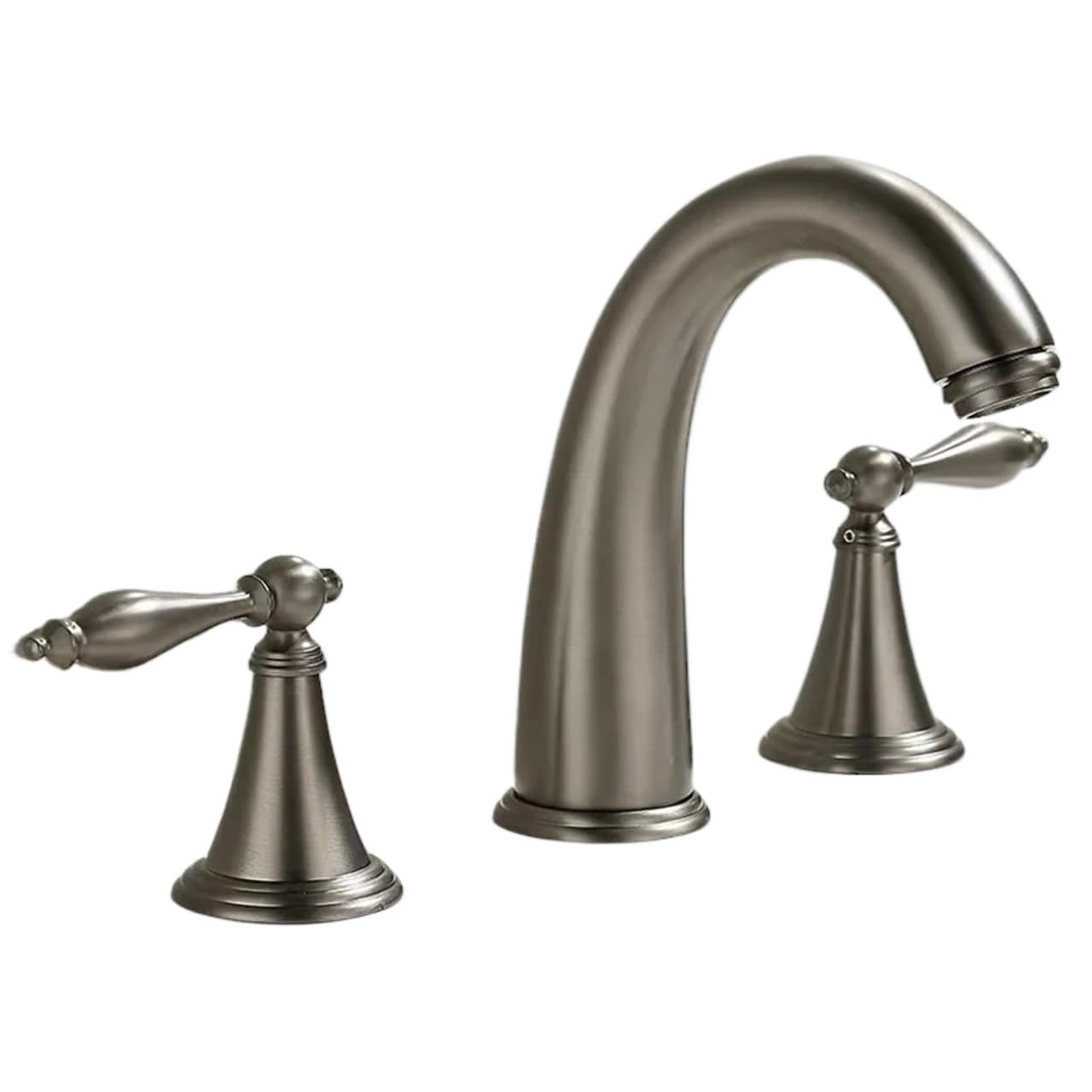 Lpacxbyd Color 4 Two Handle Faucet Basin Faucet 3 Holes Dual Control Bathroom Sink Deck Mounted Cold Hot Vintage Mixer Taps Bathtub(,G1/2In)