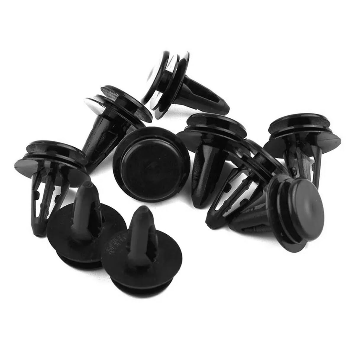 CGEAMDY Kit 200 Clips De Fixation Voiture - Attaches Plastique Universelles Garniture Pare-chocs