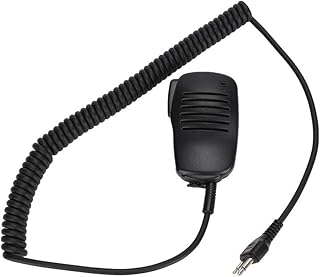 plplaaoo Walkie Talkie Speaker Mic,Handheld Speaker Mic,Walkie Talkie Handheld Speaker Mic,IC A2 Handheld Mic Speaker Microphone for ICOM Two Way Radio