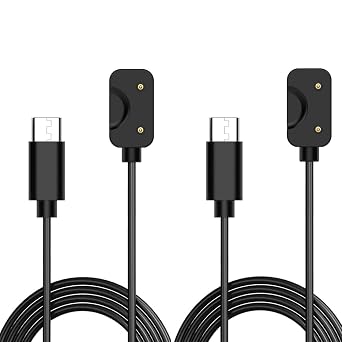 Compatible for Samsung Galaxy Fit 3 Charger Cable Smartwatch Fast Charging Type C, 2 Pack