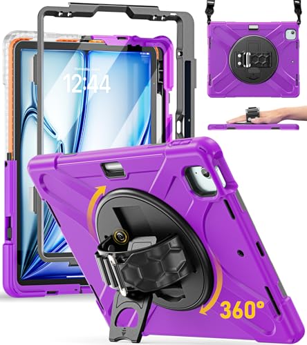 BRAECN Case for iPad Air 13 Inch: M4/M3/M2, iPad Pro 12.9 Inch：2022-2018
