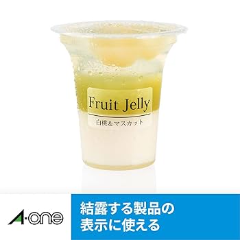 Amazon | エーワン ラベルシール インクジェット 超耐水 光沢