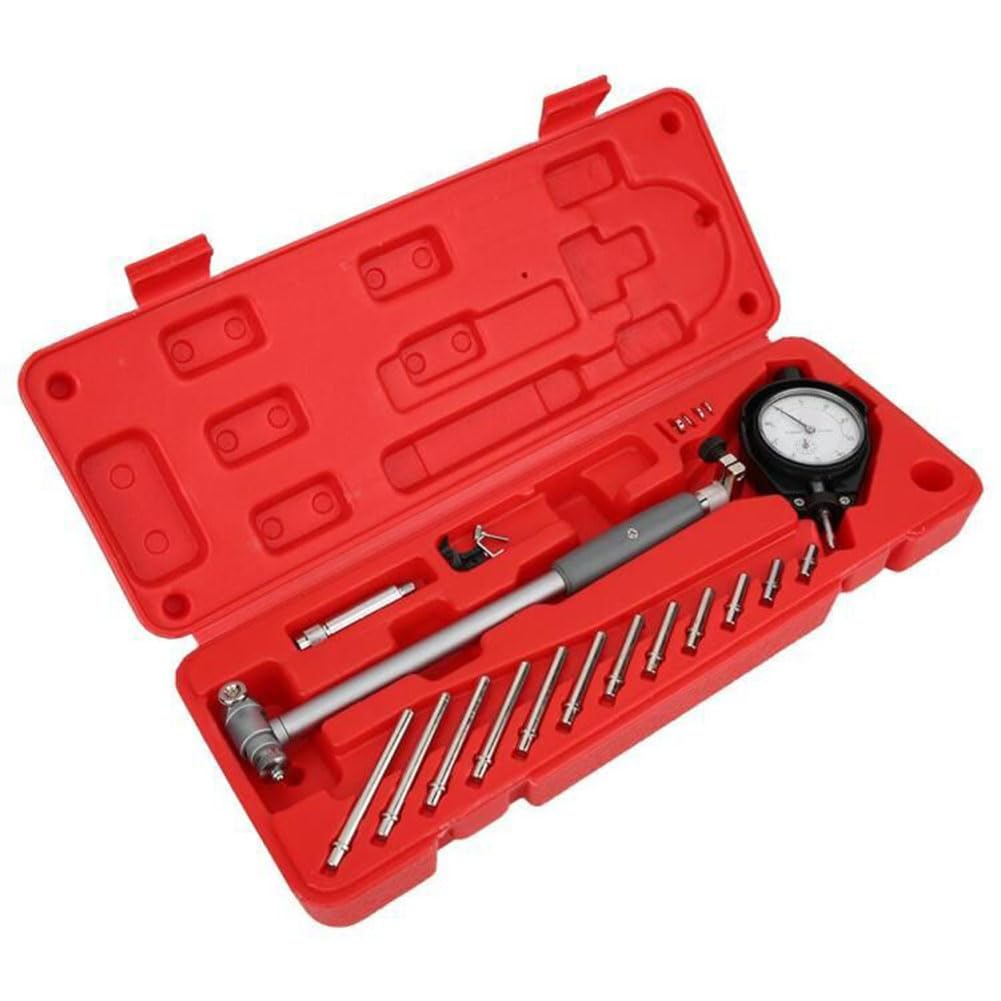 Jauge d'alésage de 5 à 15 cm - Cylindre de mesure de trou de moteur profond de 50 à 160 mm - Indicateur d'alésage de 0,01 mm - Facile à utiliser
