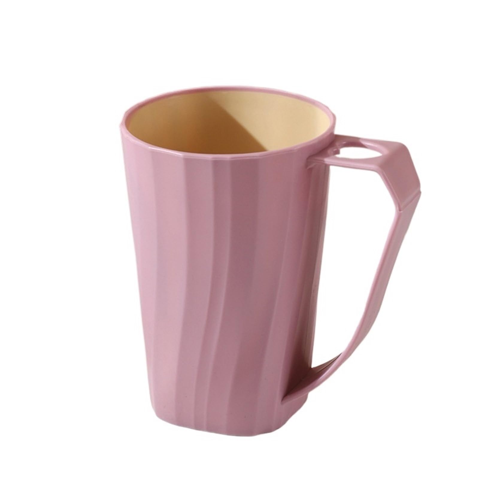 2Pcs Simple Household Thickened Mouthwash Cup, Tooth And Plastic Brushing for Toothbrushes(Pink)