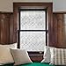Artscape Old English 24 x 36 Inch Window Film, Made in USA – Provides Privacy, Non-Adhesive, Textured Leaded Glass Pattern, UV Protection, Easy to Apply and Removable