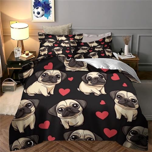 Housse de couette psychédélique 260x220 cm en microfibre