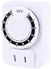 24 Hour Plug-in Compact Timer Plug Socket Mini Energy Saving Mechanical Timer Switch Indoor Appliance Control Appliances Bathroom