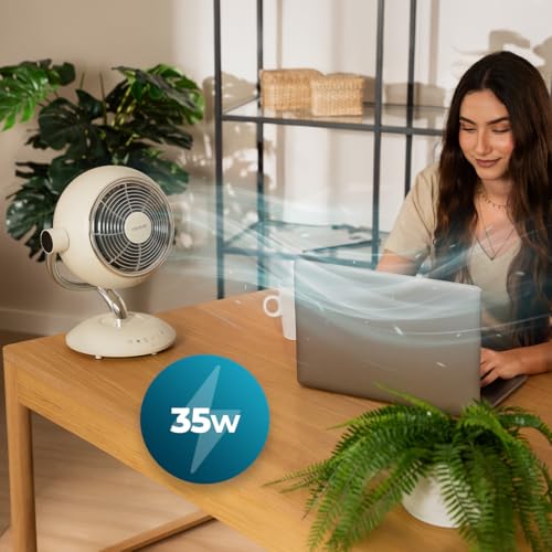 Ventilateur de table avec télécommande pour rafraîchir une pièce sans devoir se lever - 3
