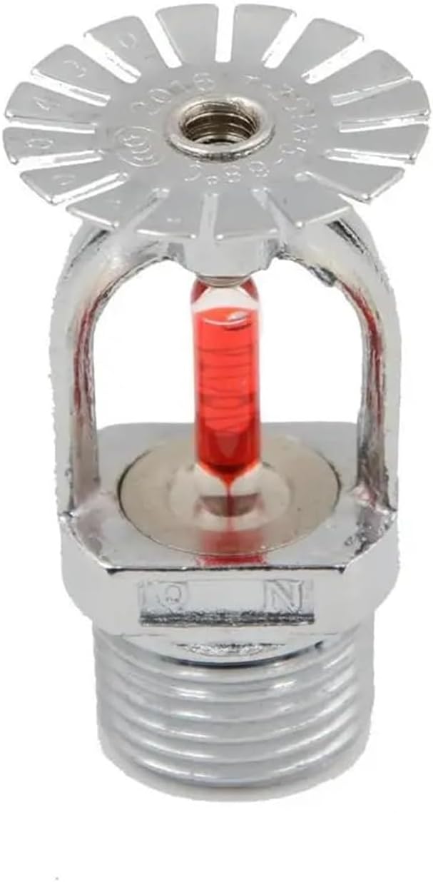 1pc Automatic Spraying Device 68Degree Atomization Fire Sprinkler Drooping Type Sprinkling Water Extinguishing Safe Protection Tool