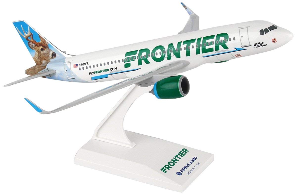 SkyMarks Frontier A320 Neo Wilbur The Whitetail 1/150 (SKR907)
