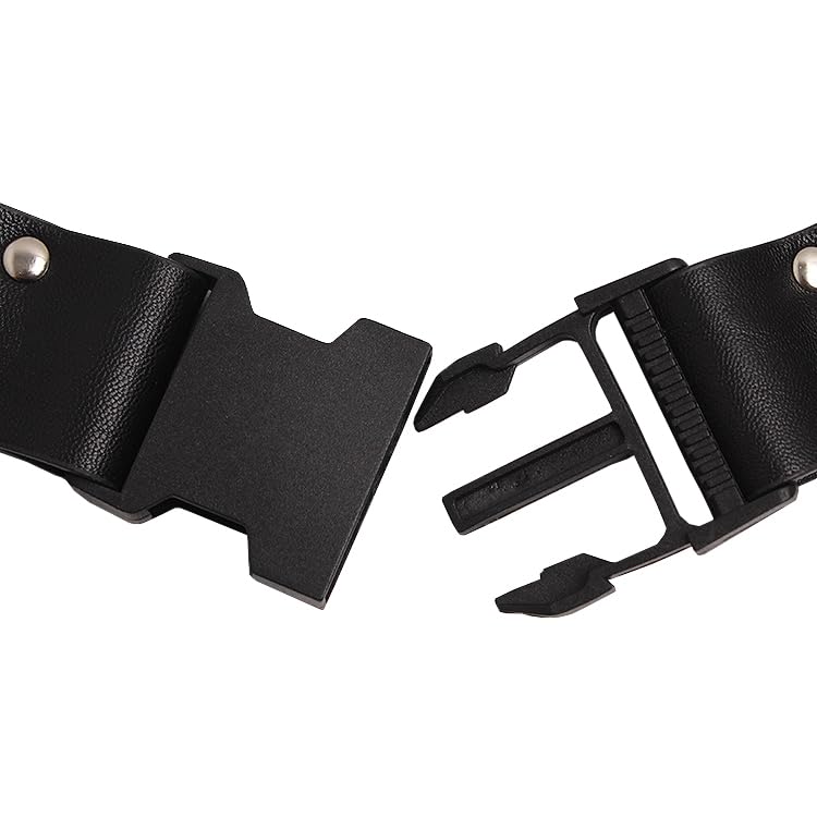 Image of Men's Faux Leather Body Chest Harness Belt Shoulder Cage Belt Party Costume