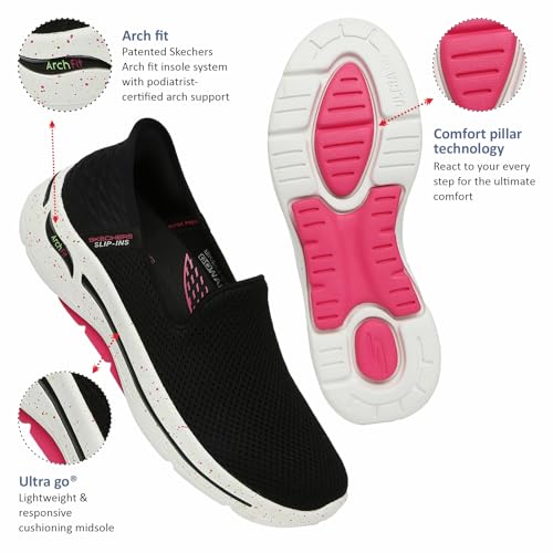Image of Skechers Womens GO Walk Arch FIT Slip-ins Walking Shoes