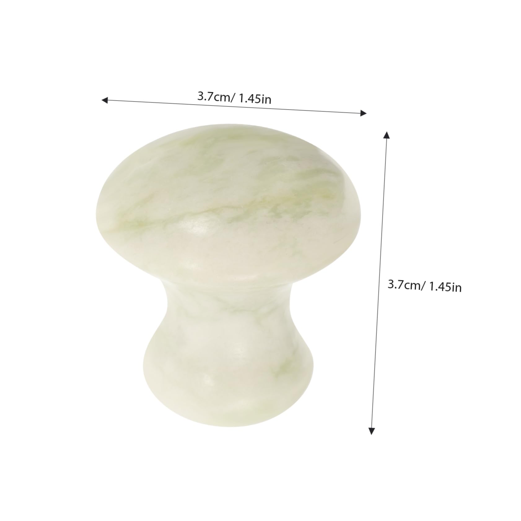 FRCOLOR 5stücke Jade Gesichts-massagegerät Aus Natürlichem Ergonomisches Pilzdesign Zur Linderung Von Schwellungen Und Verspannungen Für Gesichtspflege Und Wellness-anwendungen