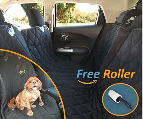 Lucy's MJ Car seat Cover for Dog Pets or Kids - 2018 Machine Washable | Front seat Protector or Backseat Hammock Adjustable | Large…