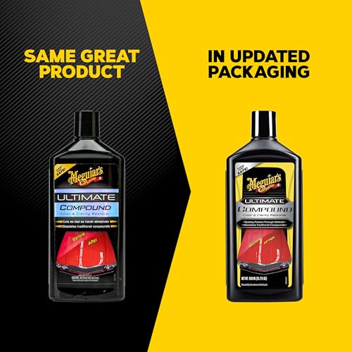 Meguiar's Ultimate Compound Autopolitur - Hochleistungs-Politur für Spiegelglanz und...