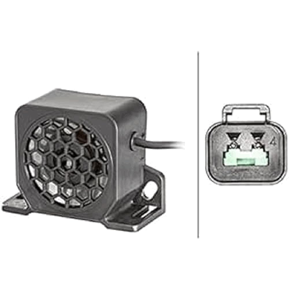 HELLA BM40-97dB(A) Electric Reverse Warning Signal, front view