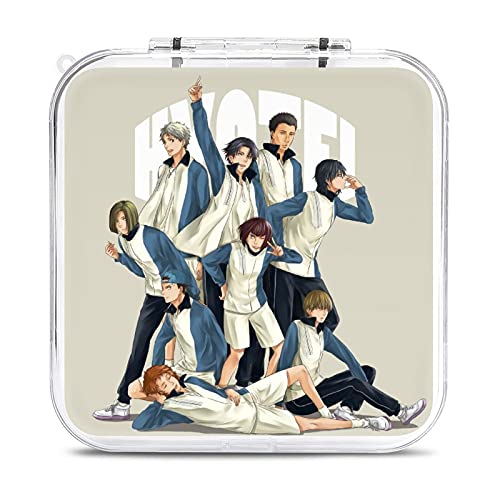 テニスの王子様 Nintendo Switch ゲームカードケース スイッチ カードケース 12枚収納 薄型 防塵 SDカード 持ち運びやすい 透明 ニンテンドースイッチ カード ポケット 任天堂スイッチ