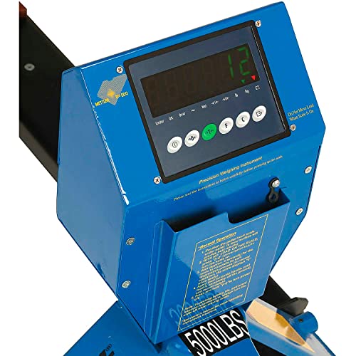 Low Profile Pallet Jack Scale Truck, 27 X 48, 5000 Lb. Capacity #TOP5