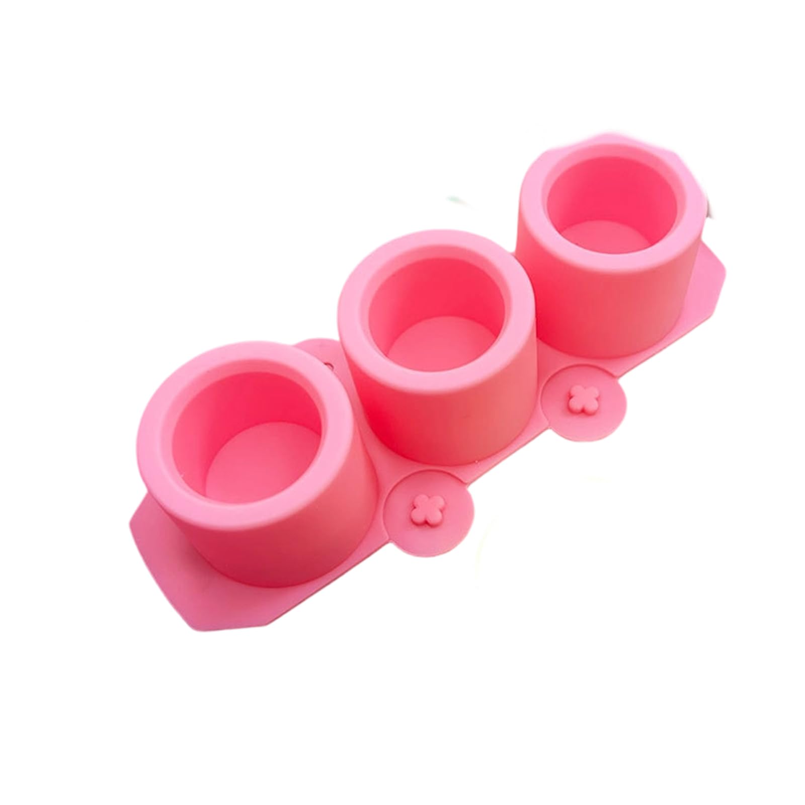 Shntig 3 Cavities Silicone Molds Professional Silicone Soap Molds Food Safe Easy Demolding for Making Soap Chocolate