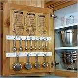 Set Kitchen Baking Cooking Cups Spoons Vinyl Decals - Measuring CONVERSIONS