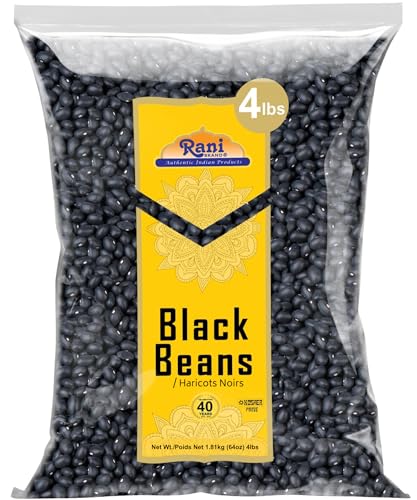 Rani Black Beans 64oz 1.81kg vrac naturel végan sans gluten