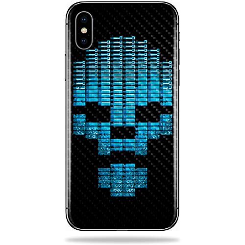 MightySkins Carbon Fiber Skin for Apple iPhone X - Equalizer | Protective, Durable Textured Carbon...