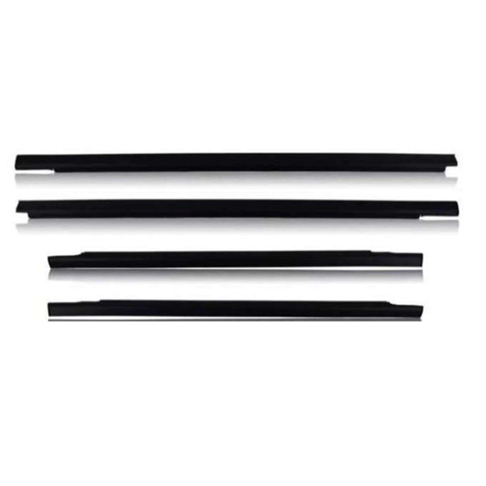HPZPRPCEW 4 Pieces Out Weatherstrip Door Belt Seal for Nissan for Pathfinder for Terrano R50 1995 1996 1997 1998 1999 2000-2004
