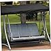 JOINPAYA Swing Canopy Cover Outdoor Chair Protection Swing Canopy Replacement for Garden Patio Use Durable Portable Design for All Seasons