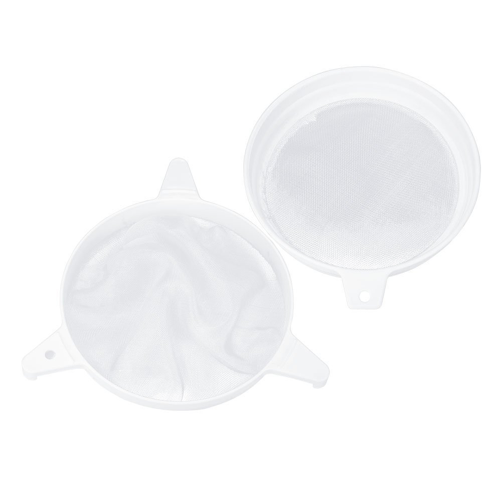 Filtre Tamis de Miel de Double Filtre d'Extracteur Outil d'apiculteur