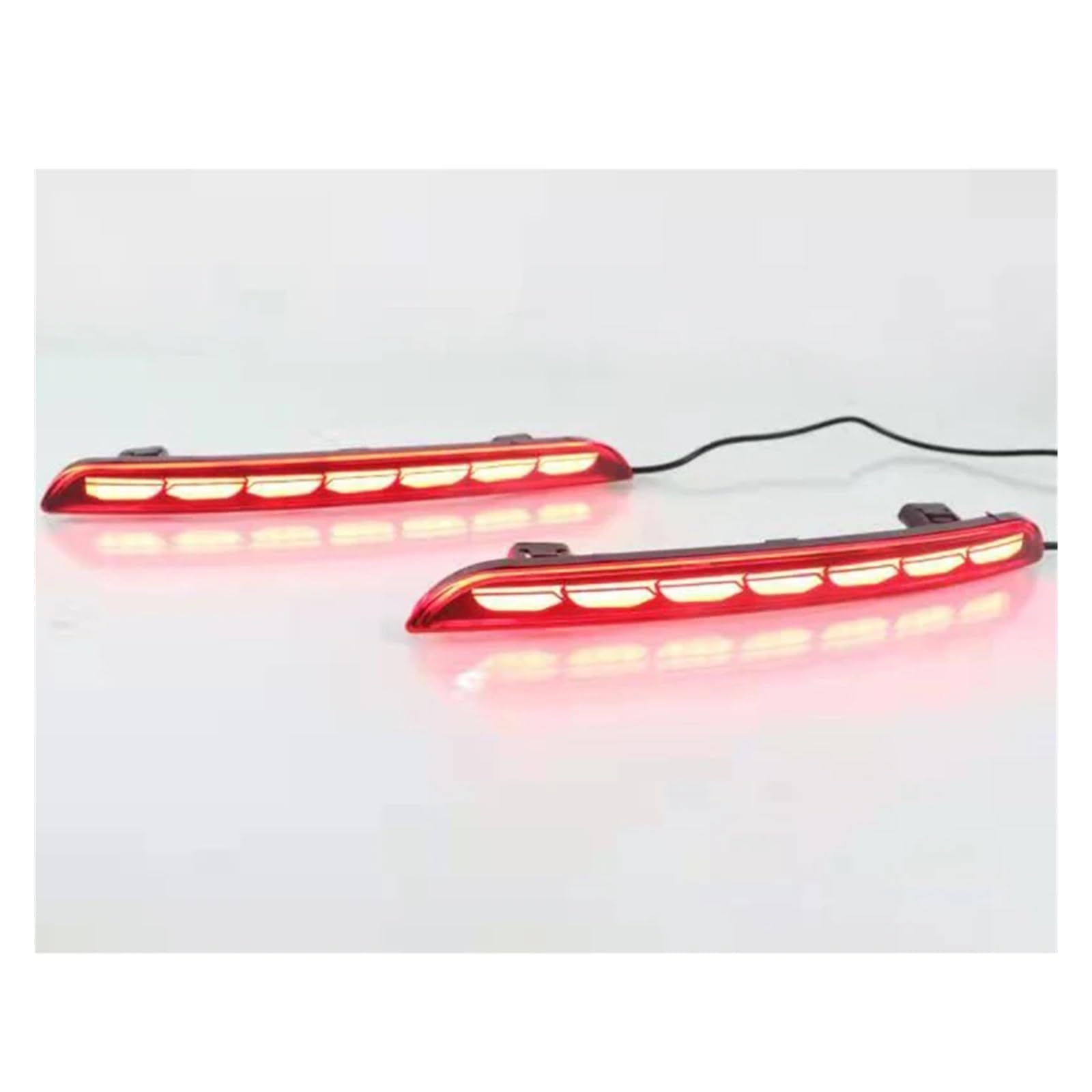 Intermitentes dinámicos traseros para Civic 11 2021 luces LED de parachoques 6
