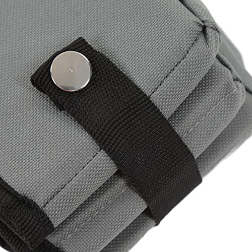 Arenero plegable portátil para gatos gris miniatura 3
